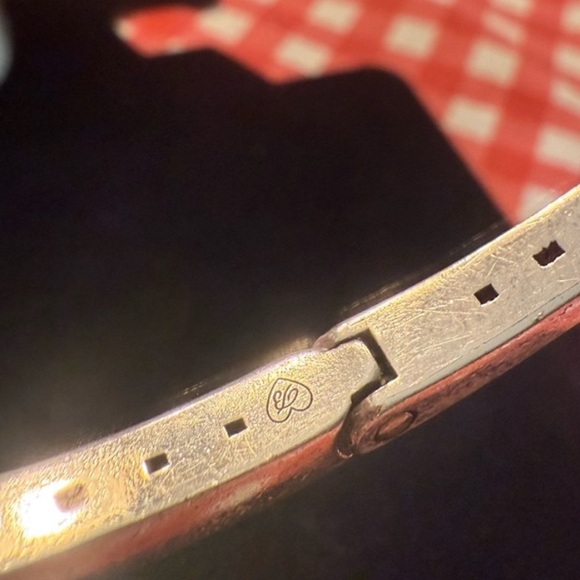 Brighton Silver cuff Gemstone bracelet - Picture 5 of 5